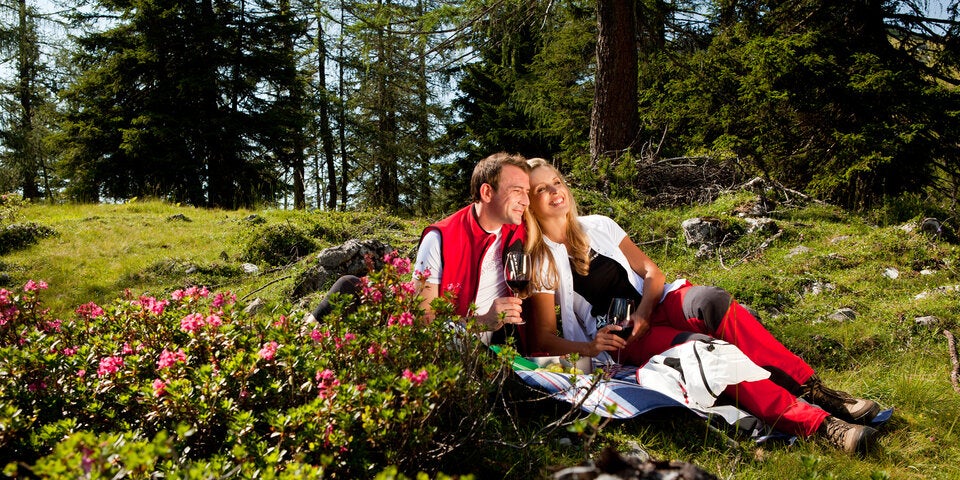 Herrlich mit der Seele baumen lässt es sich auf der Postalm zwischen Abtenau und Strobl. 