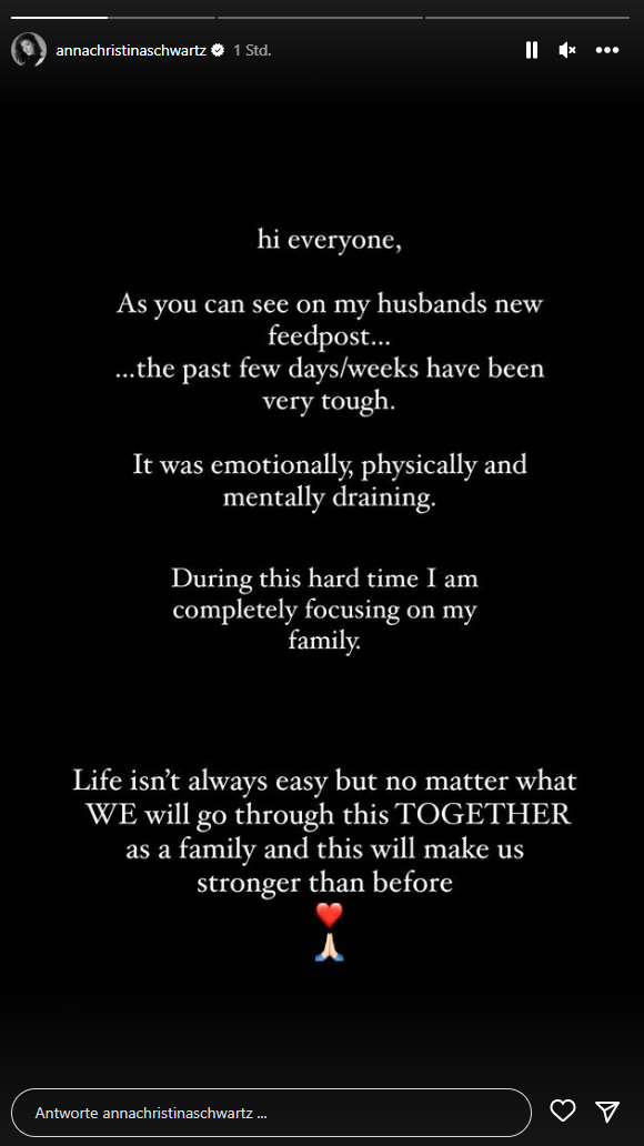 Nach Lindner Krebs-Diagnose: Emotionales Statement von Ehefrau