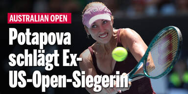 Potapova schlägt ehemalige US-Open-Siegerin