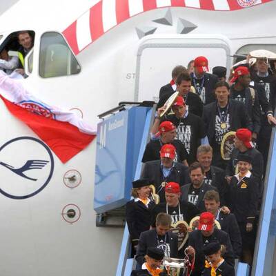 Hier landen die Bayern 