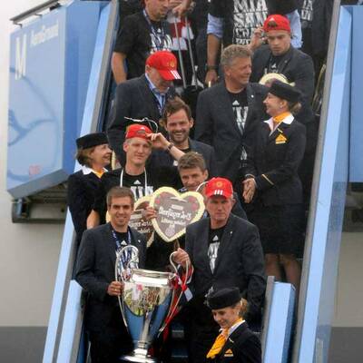 Hier landen die Bayern 