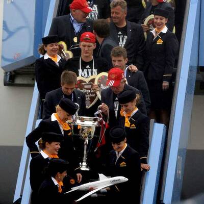 Hier landen die Bayern 