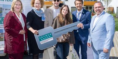 Schl&uuml;ssel&uuml;bergabe f&uuml;r 36 gef&ouml;rderte Mietwohnungen in Pottendorf