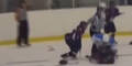Eishockey Prügelei