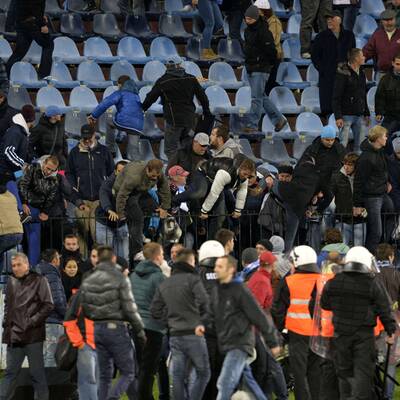 Fan-Ausschreitungen in Bratislava
