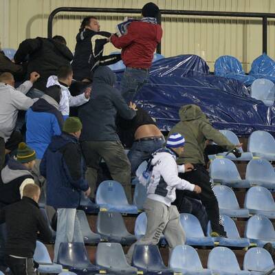Fan-Ausschreitungen in Bratislava