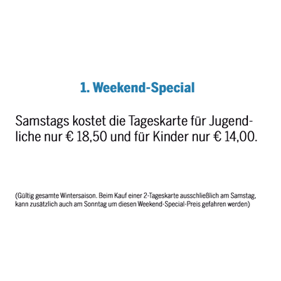 Kinder unter 6 Jahren fahren generell frei!