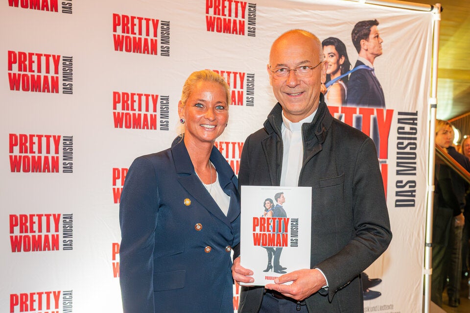 Toni Faber mit seiner Nathalie Nemec. 