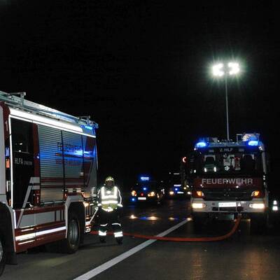Horror-Crash auf Südautobahn