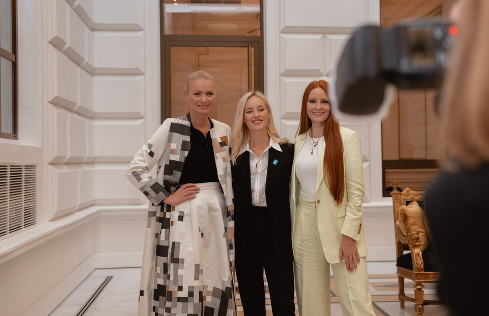 Franziska Knuppe, Valerie Huber und Barbara Meier