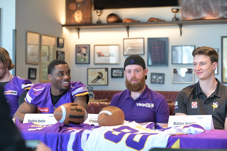 Boutin Hoppel Sobotka Vikings