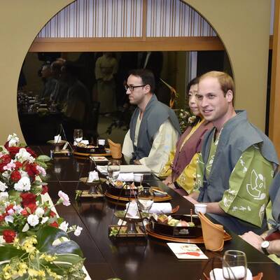 Prinz William - Japan Besuch