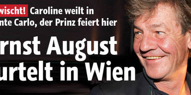 Prinz Ernst August turtelt in Wien