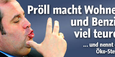 Pröll und seine neue Öko-Steuer