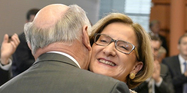 Tränen-Abschied von Erwin Pröll