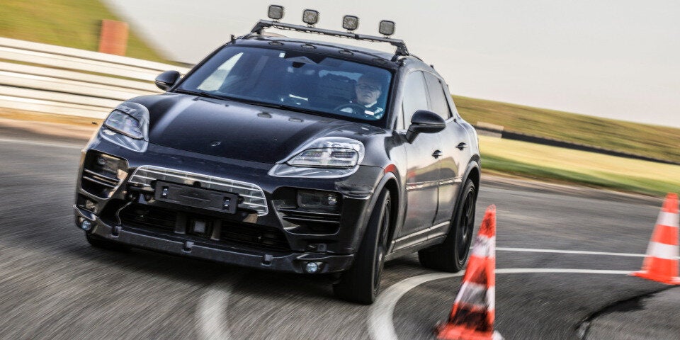 Hier fährt Porsches völlig neuer Elektro-Macan