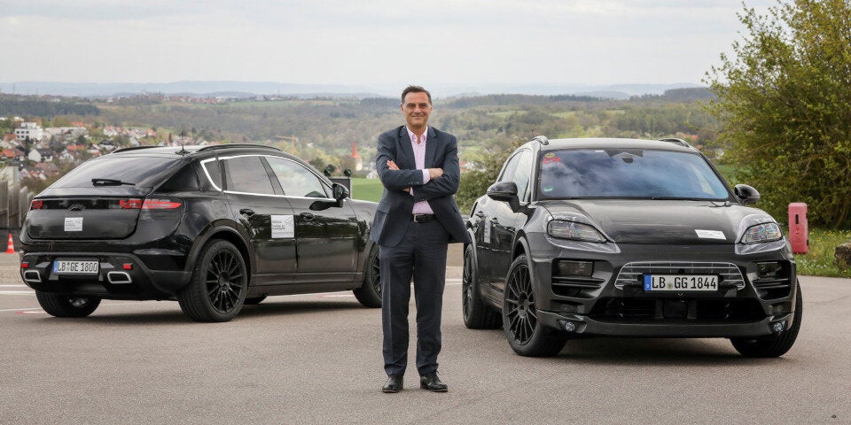 Hier fährt Porsches völlig neuer Elektro-Macan