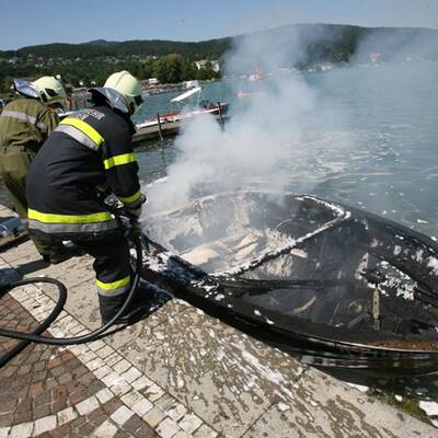 Motorbootunfall in Velden