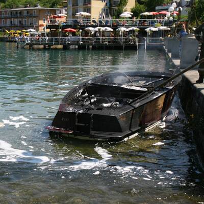 Motorbootunfall in Velden