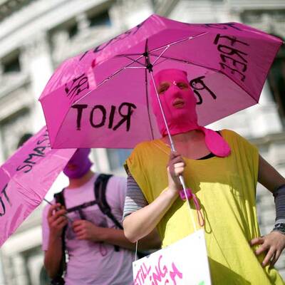 Proteste auch in Wien