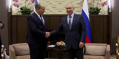 Putin Israel Pr&auml;sident