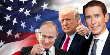 Putin Trump Kurz