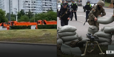 Putin verbarrikadiert