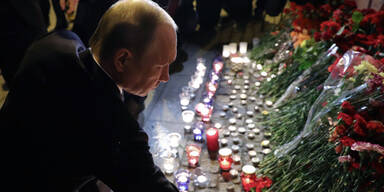 Hier weint Putin um die Terror-Opfer