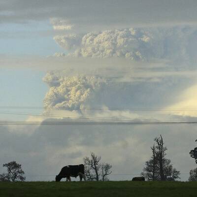 Der Vulkan Puyehue ist erstmals wieder seit 1960 aktiv
