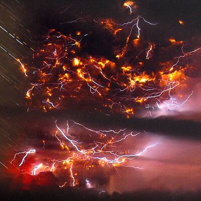 Der Vulkan Puyehue ist erstmals wieder seit 1960 aktiv