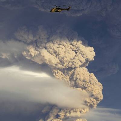 Der Vulkan Puyehue ist erstmals wieder seit 1960 aktiv