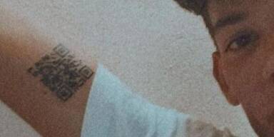 Qr-Code Tattoo