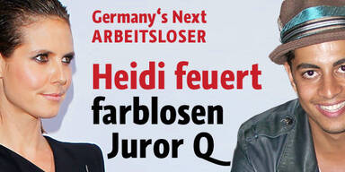 Q muss gehen: Heidi feuert Juror