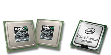 Quadcore AMD Intel