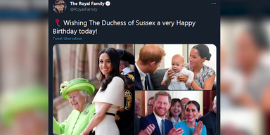 Queen Meghan Geburtstagstweet