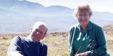 Vor Begräbnis: Queen teilt privates Foto mit Prinz Philip