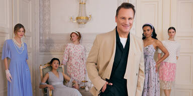 Guido Maria Kretschmer pr&auml;sentiert Bridgerton-Kollektion