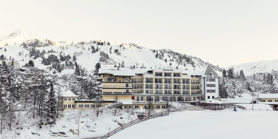 Römerhof ist direkt an der Piste gelegen