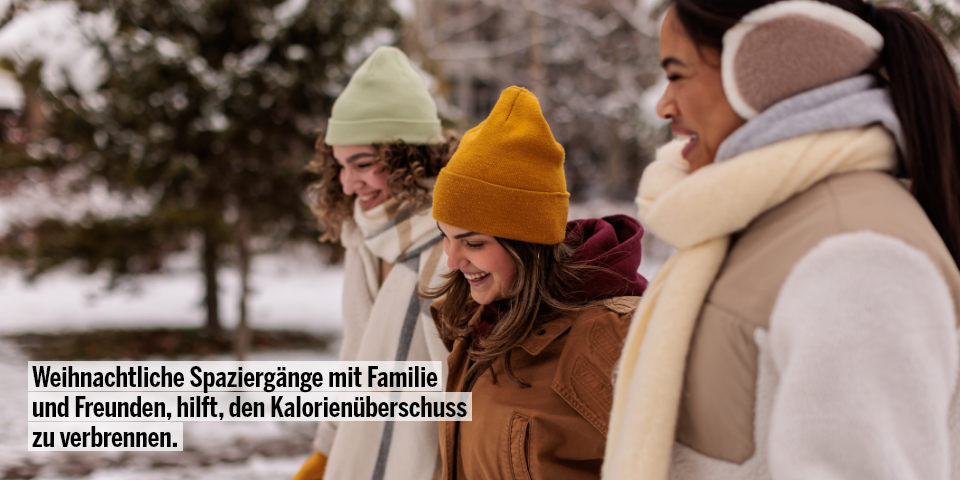 Zu Weihnachten nimmt man automatisch zu. - Falsch. Der Schlüssel ist die richtige Balance.