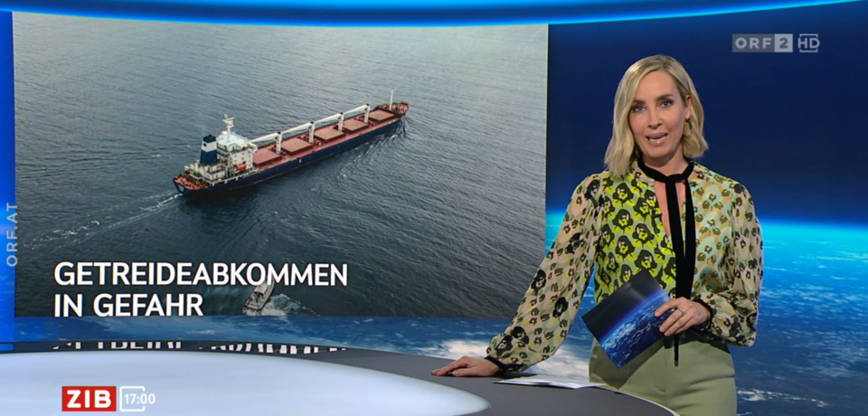 Peinlicher Fauxpas für ORF-Moderatorin Nadja Bernhard in der ZiB