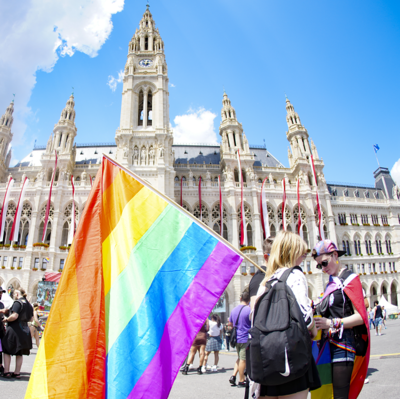 Regenbogenparade in Wien