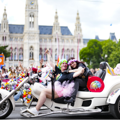 Regenbogenparade in Wien