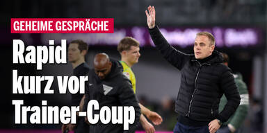 Rapid kurz vor Trainer-Coup