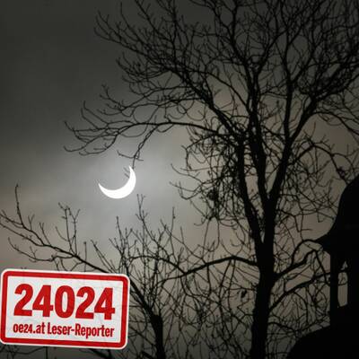 Sonnenfinsternis über Österreich