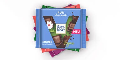 Ritter Sport stellt neue vegane Schokolade vor