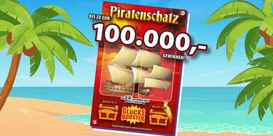 Rubbellos Piratenschatz NEU 2026