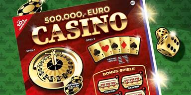 Rubbellos 500.000 Euro Casino