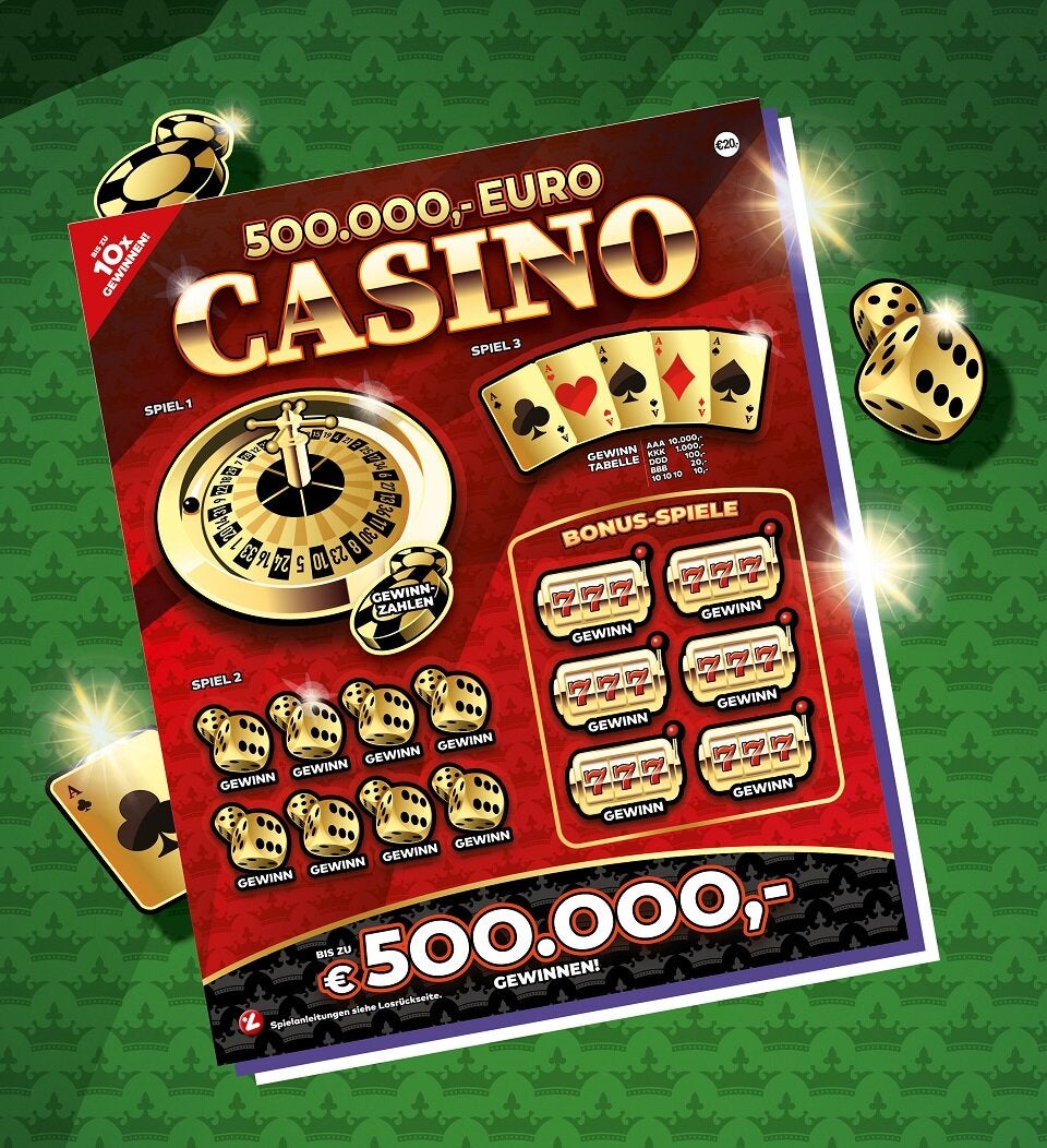500.000 Euro Casino Rubbellos