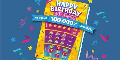 Rubbellos Happy Birthday