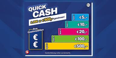 Rubbellos Quick Cash April 2026